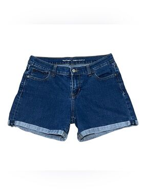 Old Navy Size 6 Mid-Rise Curvy Profile Jean Shorts Denim Casual Comfortable